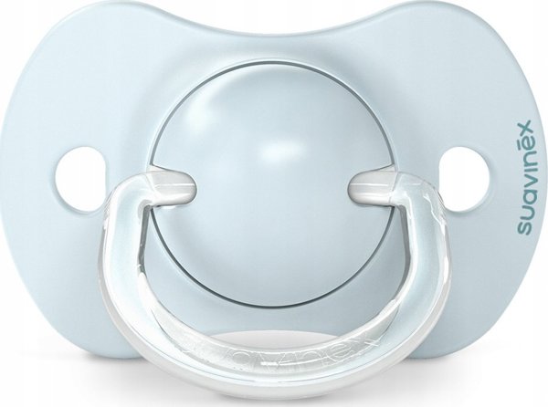 Suavinex Πιπίλα SX Pro Σιλικόνης 0-6 Μηνών, Μπλε, 2τμχ