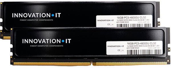 3200 32GB Innovation IT (Kit 2x16) CL16 1.35V with Heatspreader (CL16-20-20)