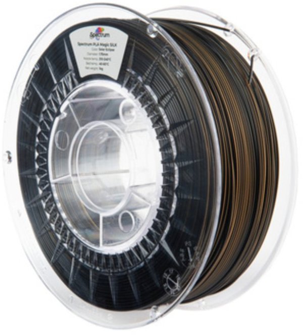 3D πλαστικό PLA διπλής όψης Magic silk SOLAR ECLIPSE (χρυσό, μαύρο) 1kg Spectrum
