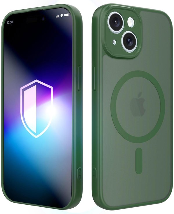 Θήκη 3MK Misty MagCase για Apple iPhone 14, Green