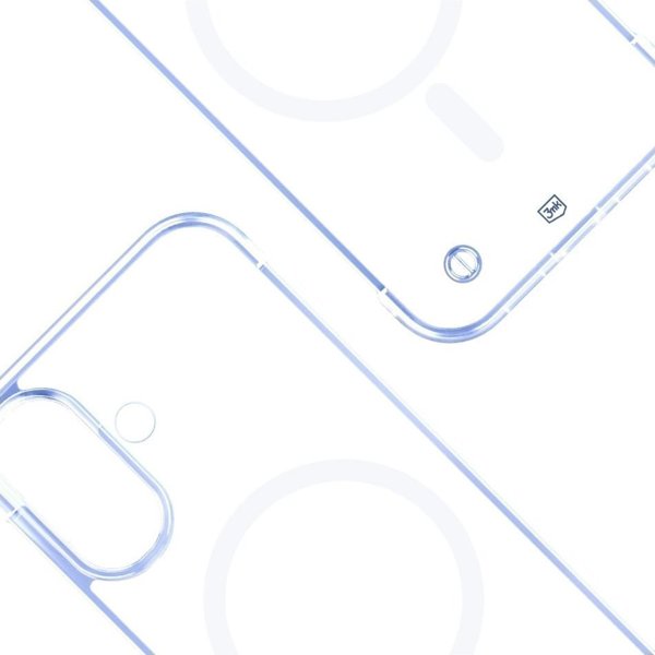 3MK Θήκη Just20g MagCase για Apple iPhone 16 Plus - Ελαφριά Προστασία