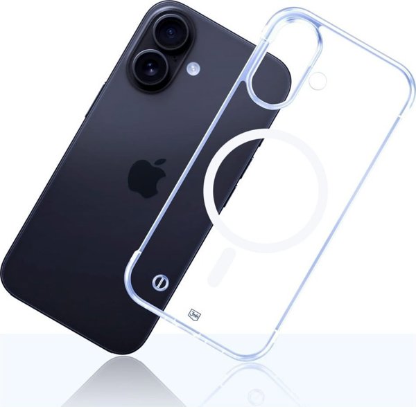 3MK Θήκη Just20g MagCase για Apple iPhone 16 Plus - Ελαφριά Προστασία