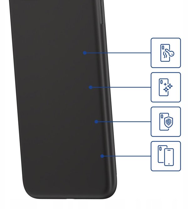 Θήκη 3MK Matt Case για Google Pixel 11 / Pixel 11 Pro, Μαύρη
