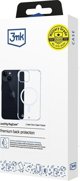 3MK Θήκη Just20g MagCase για Apple iPhone 14, Ultralight Προστατευτική Θήκη με Πιστοποίηση Military Grade, Διάφανη