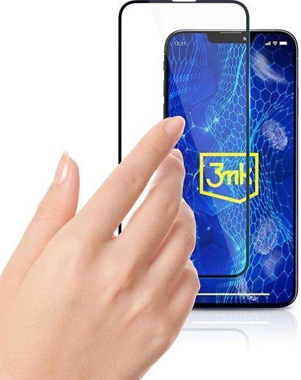 3MK HardGlass Max Lite Γυαλί Προστασίας Οθόνης για Xiaomi Redmi A1 - Μαύρο