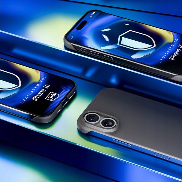 3MK Θήκη Just20g Ματ για iPhone 16 – Εξαιρετικά Λεπτή Προστασία
