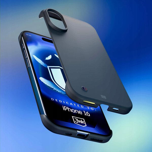 3MK Θήκη Just20g Ματ για iPhone 16 – Εξαιρετικά Λεπτή Προστασία