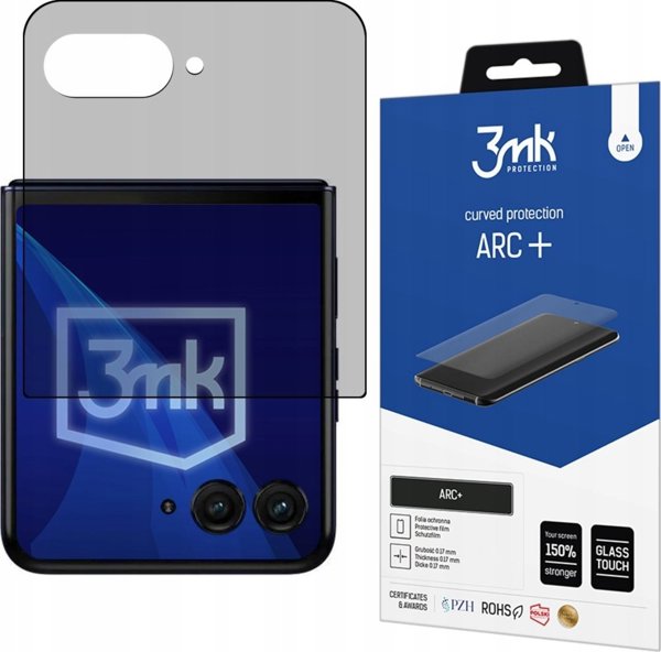 3MK Προστατευτικό Οθόνης ARC+ για Motorola Razr 50 Ultra - Full Cover Φιλμ Προστασίας