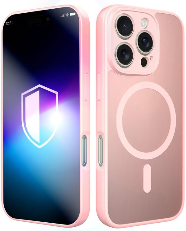 Θήκη 3MK Misty MagCase για Apple iPhone 16 Pro Max - Ροζ