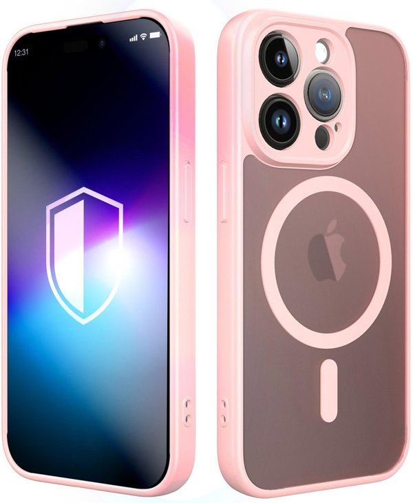 3MK Θήκη Misty MagCase για Apple iPhone 15 Pro, Ροζ