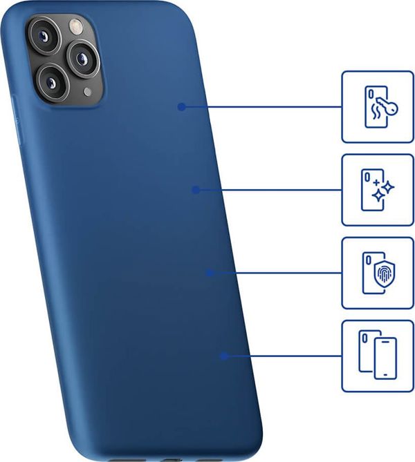 3MK 3MK Matt Case iPhone 12 Mini 5,4" jagoda/blueberry