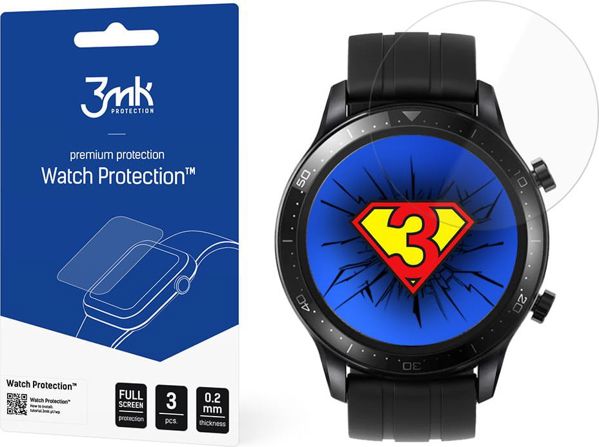 3MK FlexibleGlass Προστατευτικό Οθόνης για Realme Watch S Pro - Υβριδικό Γυαλί