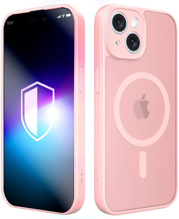 Θήκη 3MK Misty MagCase για Apple iPhone 15 - Ροζ