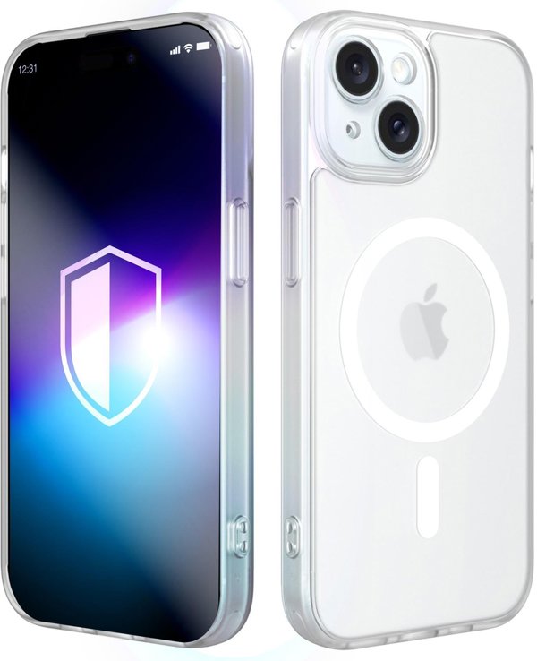 Θήκη 3MK Misty MagCase για Apple iPhone 15, Λευκή