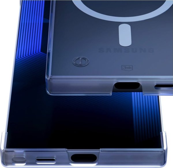 3MK Θήκη MagCase Just20g για Samsung Galaxy S25 Ultra, Διαφανής Αντικραδασμική Προστασία