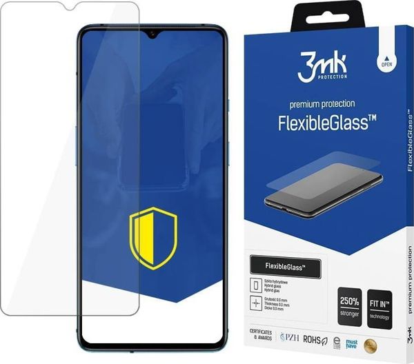 3MK Προστατευτικό Οθόνης FlexibleGlass για OPPO A31 – Εύκαμπτο Γυαλί με Αντιβακτηριδιακή Επίστρωση
