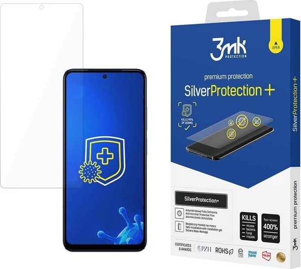 3MK Μεμβράνη Προστασίας SilverProtection+ για Xiaomi Redmi Note 12S - Αντιμικροβιακή Προστασία
