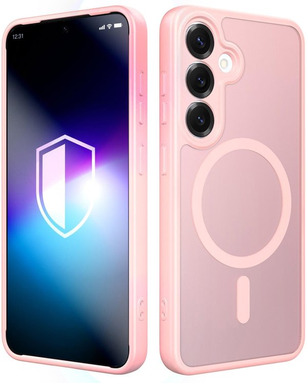 3MK Θήκη Misty MagCase για Samsung Galaxy S25 - Ροζ