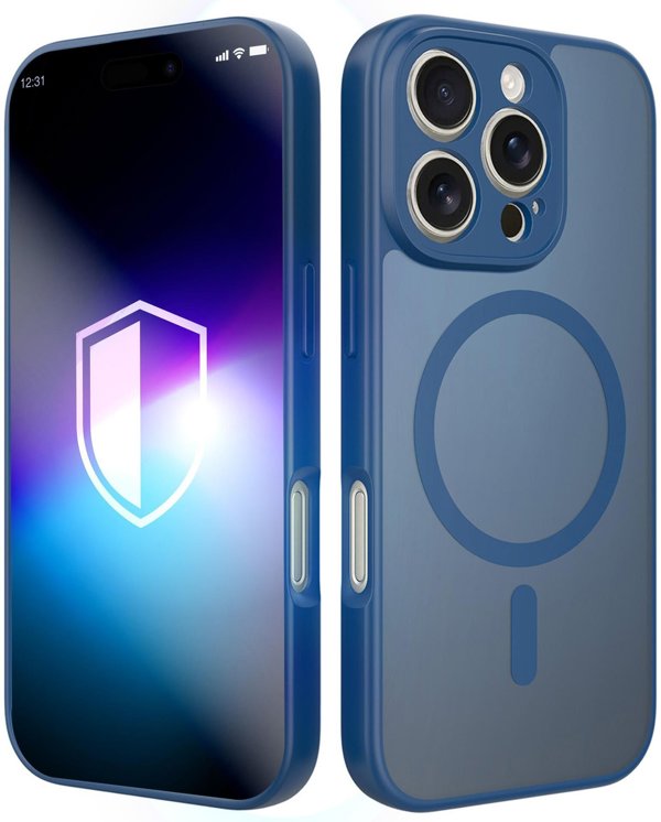 3MK Θήκη Misty MagCase για Apple iPhone 16 Pro - Μπλε