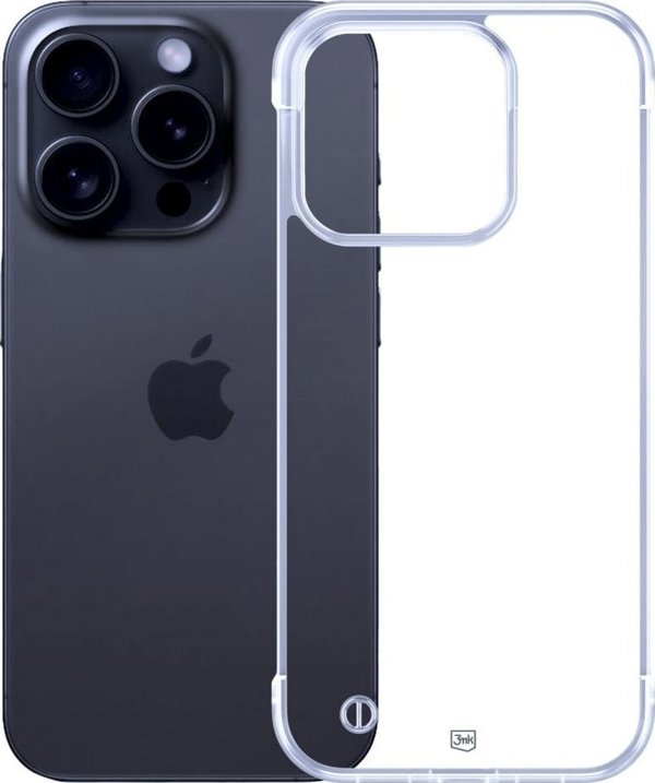 3MK Θήκη Just20g Clear Case για Apple iPhone 13 Pro Max, Διαφανής, Ελαφριά Προστασία