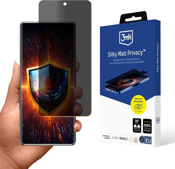 3MK Προστατευτικό Οθόνης Silky Matt Privacy για Vivo V50 Lite 4G