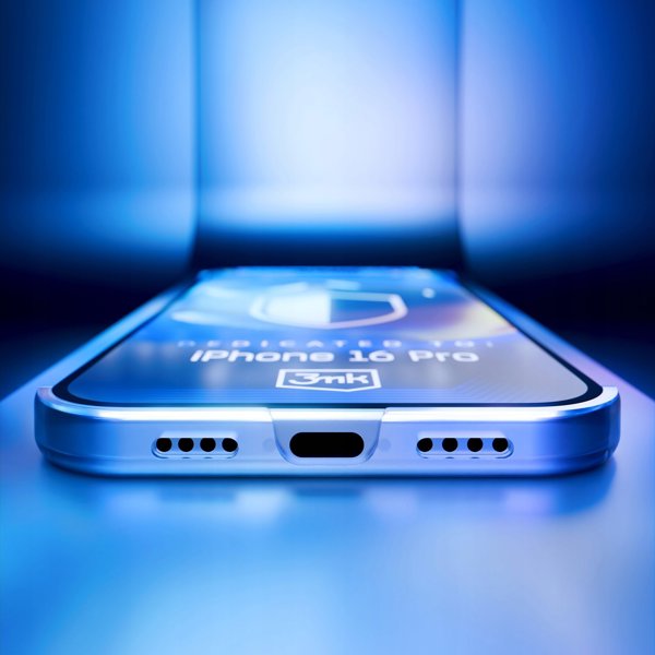 Θήκη 3MK Just20g Clear Case για Apple iPhone 16 Pro, Διαφανής