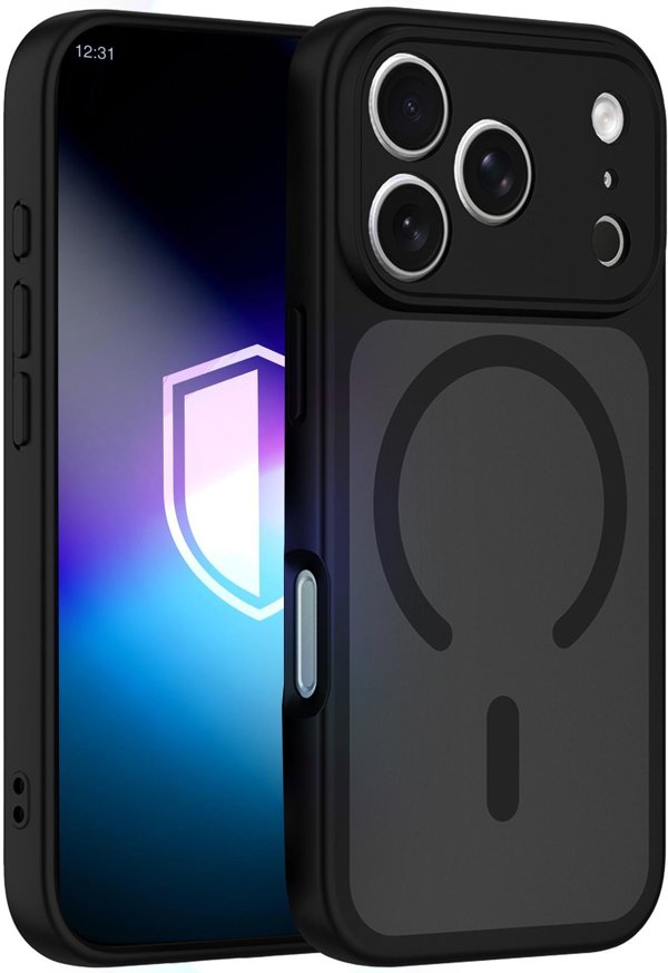 Θήκη 3MK Misty MagCase για Apple iPhone 17 Pro Max, Μαύρο