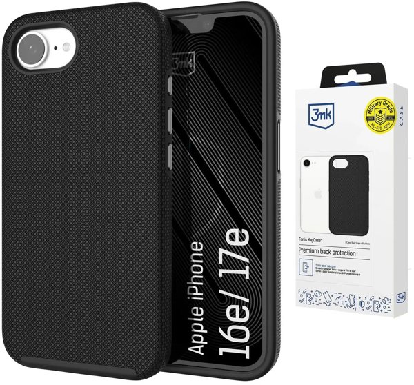 Θήκη 3MK Fortis MagCase για Apple iPhone 16E / iPhone 17E - MagSafe Προστασία