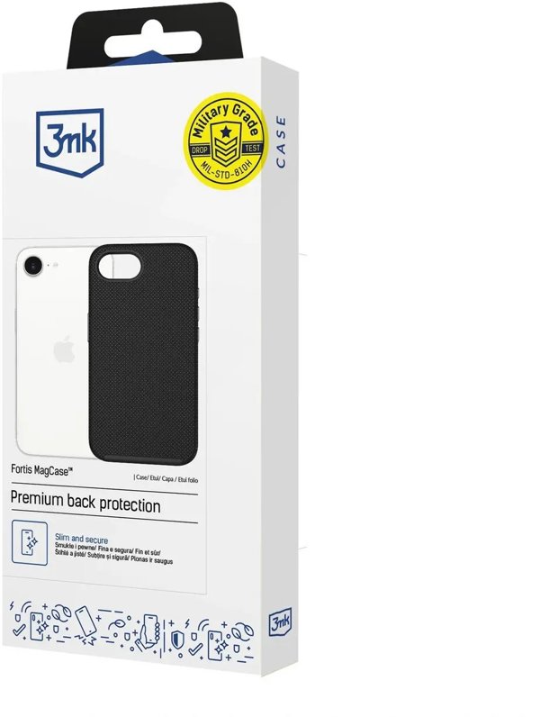 Θήκη 3MK Fortis MagCase για Apple iPhone 16E / iPhone 17E - MagSafe Προστασία