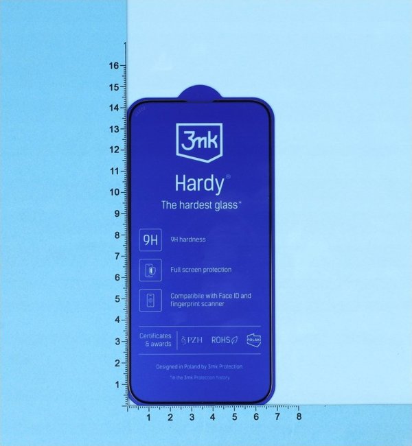 3MK Hardy Tempered Glass για Apple iPhone 13, 13 Pro & 14 - Προστασία Οθόνης 9H
