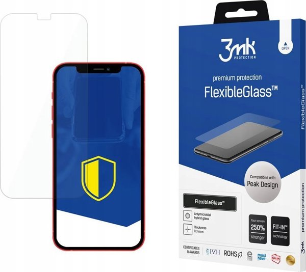 3MK Flexible Glass Oleo Προστατευτικό Γυαλί Οθόνης για iPhone 12 Pro Max