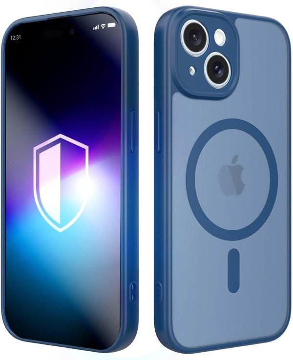 3MK Θήκη Misty MagCase για Apple iPhone 15 - Μπλε