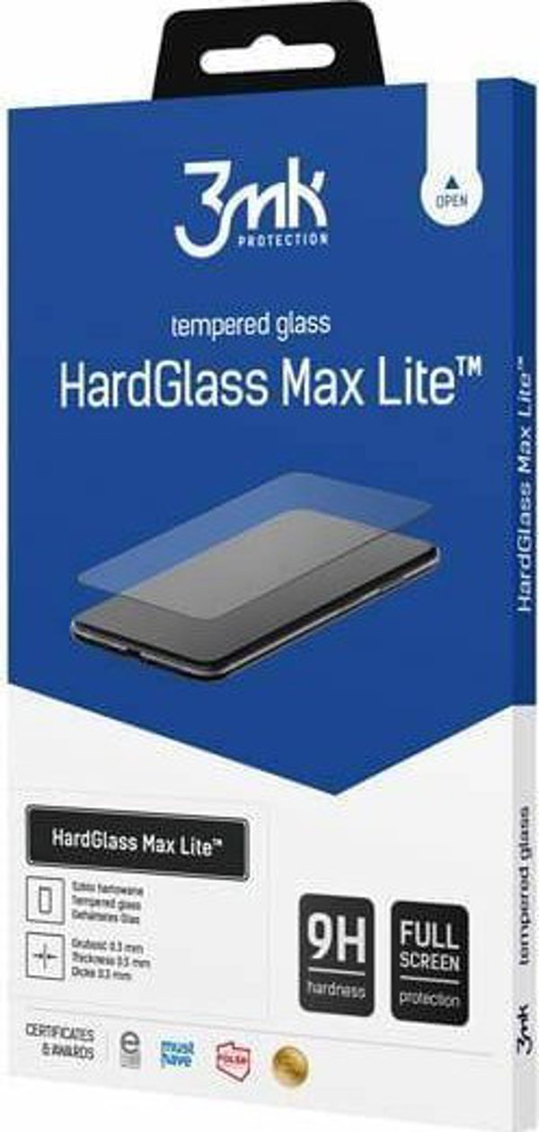 3MK 3MK HardGlass Max Lite Realme 10 5G czarny/black Fullscreen Glass Lite