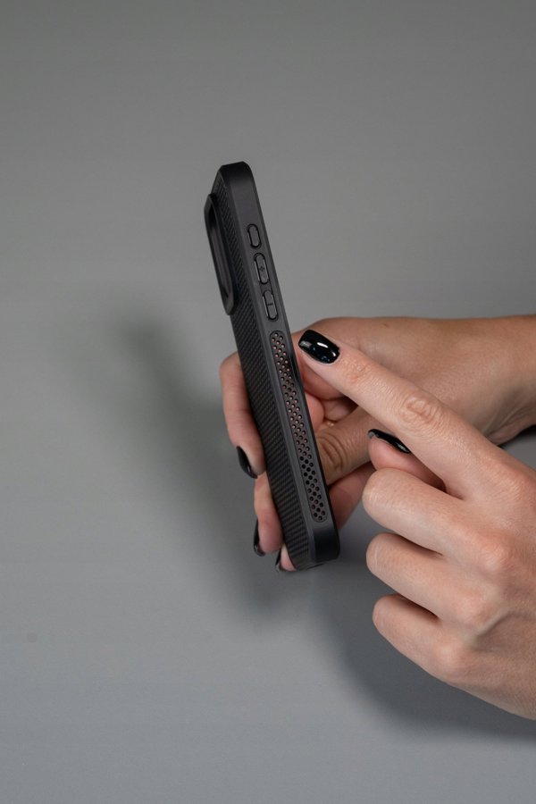 3MK MagCase Θήκη Προστασίας με Ψύξη για iPhone 16 Pro Max - Μαύρη