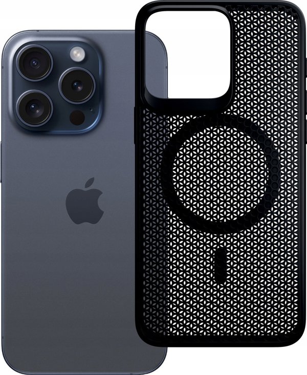 3MK MagCase Θήκη Προστασίας με Ψύξη για iPhone 16 Pro Max - Μαύρη