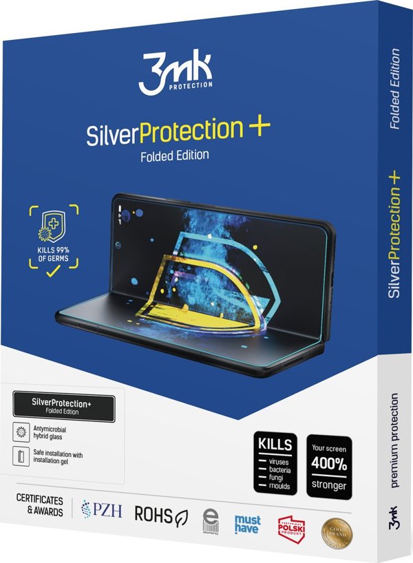 3MK Μεμβράνη Προστασίας SilverProtection+ για Samsung Galaxy Z Fold 4, Αντιμικροβιακή