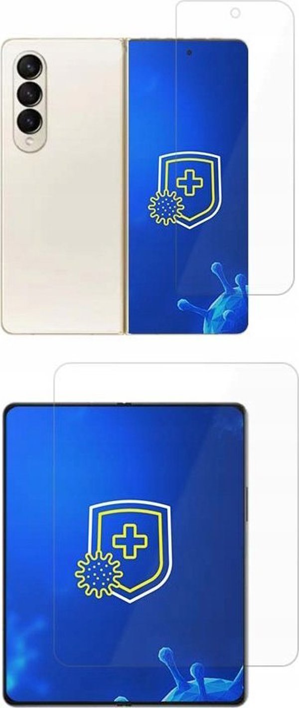 3MK Μεμβράνη Προστασίας SilverProtection+ για Samsung Galaxy Z Fold 4, Αντιμικροβιακή