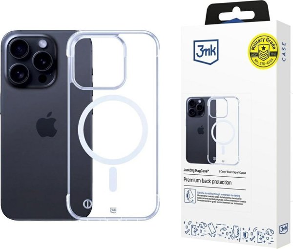 3MK Θήκη Just20g MagCase για Apple iPhone 14 Pro - Συμβατή με MagSafe