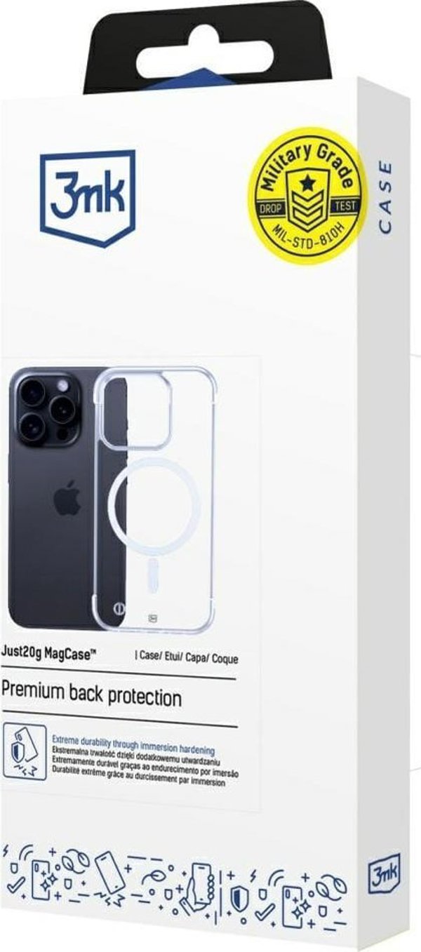 3MK Θήκη Just20g MagCase για Apple iPhone 14 Pro - Συμβατή με MagSafe