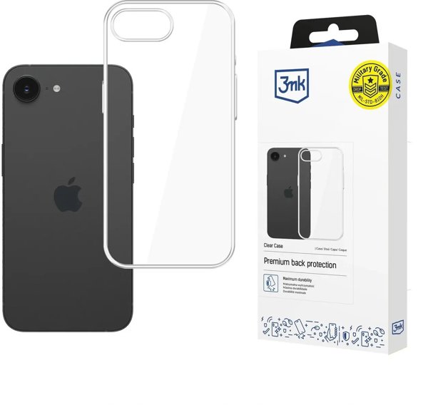 3MK Θήκη Clear Case για Apple iPhone 16E - Διάφανη Προστατευτική Θήκη