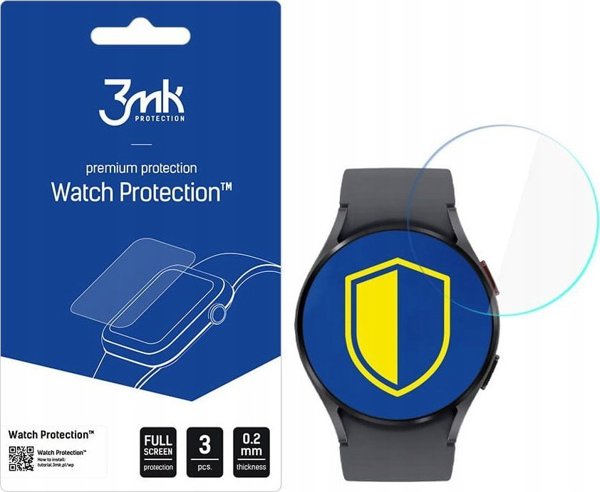 3MK Προστατευτικό Οθόνης FlexibleGlass για Samsung Galaxy Watch 5 40mm - Εύκαμπτο & Αντιβακτηριδιακό