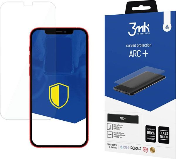 3MK Προστατευτικό Οθόνης ARC+ για Apple iPhone 12 / 12 Pro - Αυτοκόλλητο Φιλμ Πλήρους Κάλυψης