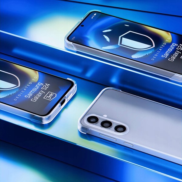 3MK Just20g Clear Case Θήκη για Samsung Galaxy S24 - Διαφανής