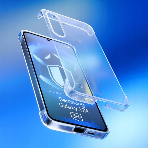 3MK Just20g Clear Case Θήκη για Samsung Galaxy S24 - Διαφανής