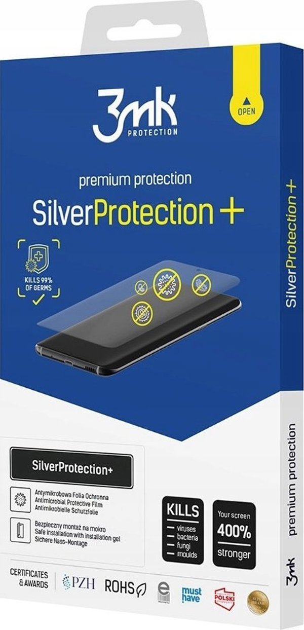 3MK Αντιμικροβιακό Φιλμ Προστασίας Οθόνης SilverProtect+ για Samsung Galaxy S25 Ultra - Υγρή Μέθοδος Τοποθέτησης
