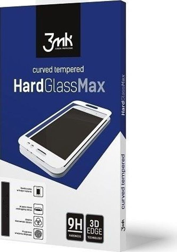 3MK HardGlass Max Tempered Glass για Huawei P50 Pro 5G - Μαύρο