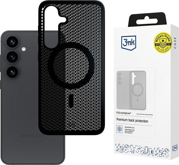 3MK Θήκη COOLing MagCase για Samsung Galaxy S25+ με MagSafe - Απαγωγή Θερμότητας