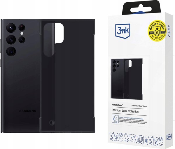 3MK Θήκη Just20g Matt για Samsung Galaxy S22 Ultra 5G - Ultralight Προστασία