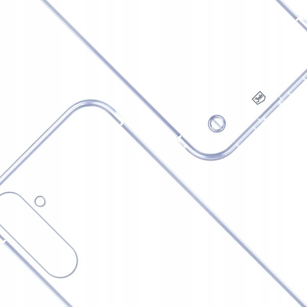 3MK Θήκη Just20g Clear Case για Samsung Galaxy S24+ Διαφανής