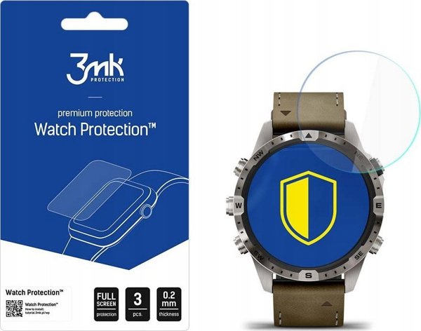 3MK Hybrid FlexibleGlass Προστατευτικό Οθόνης για Garmin MARQ Gen2